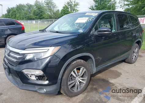 2017 Honda Pilot Ex-L z USA, uszkodzony, nr VIN 5FNYF6H50HB098075